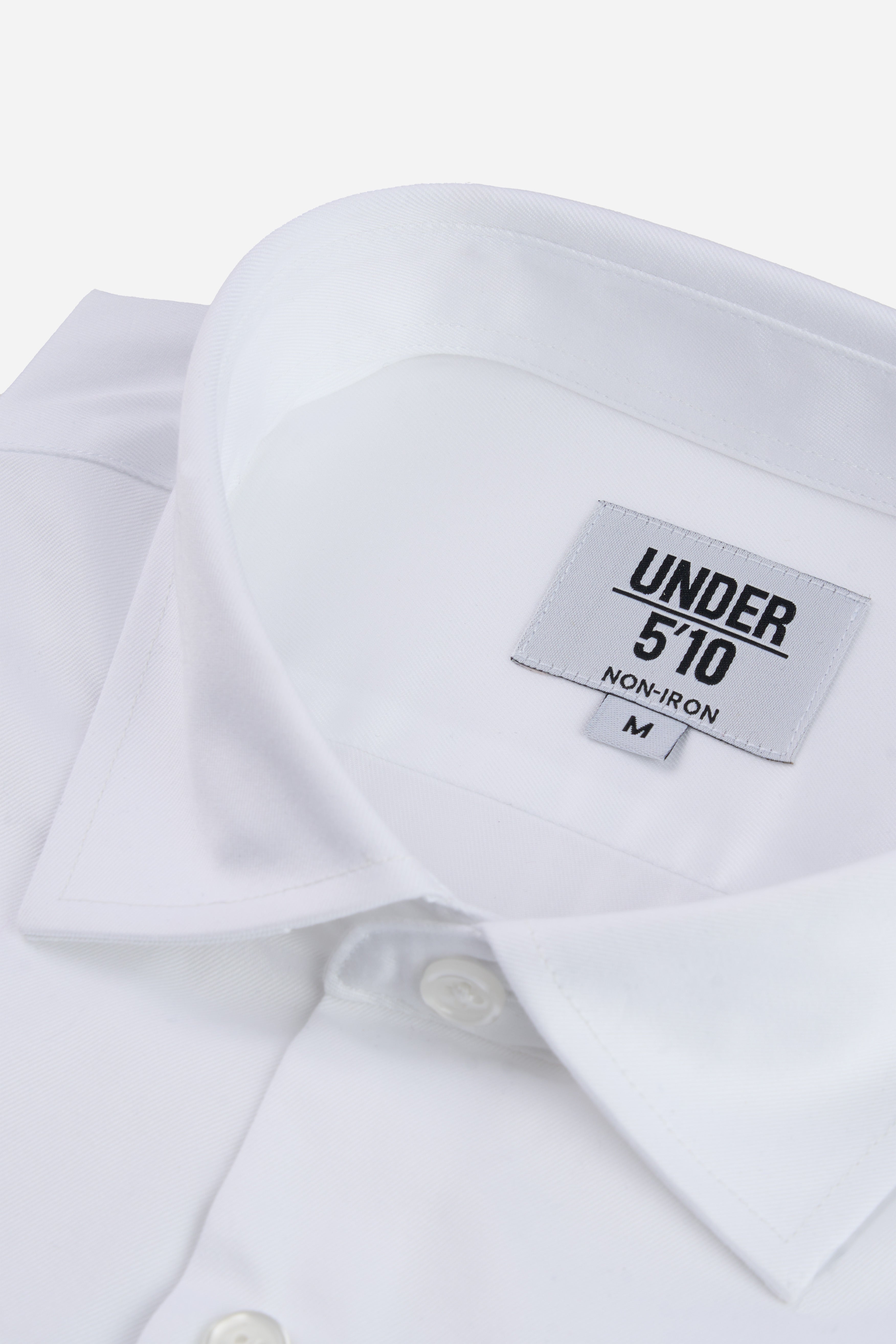 Non Iron Twill Dress Shirt White Under 510