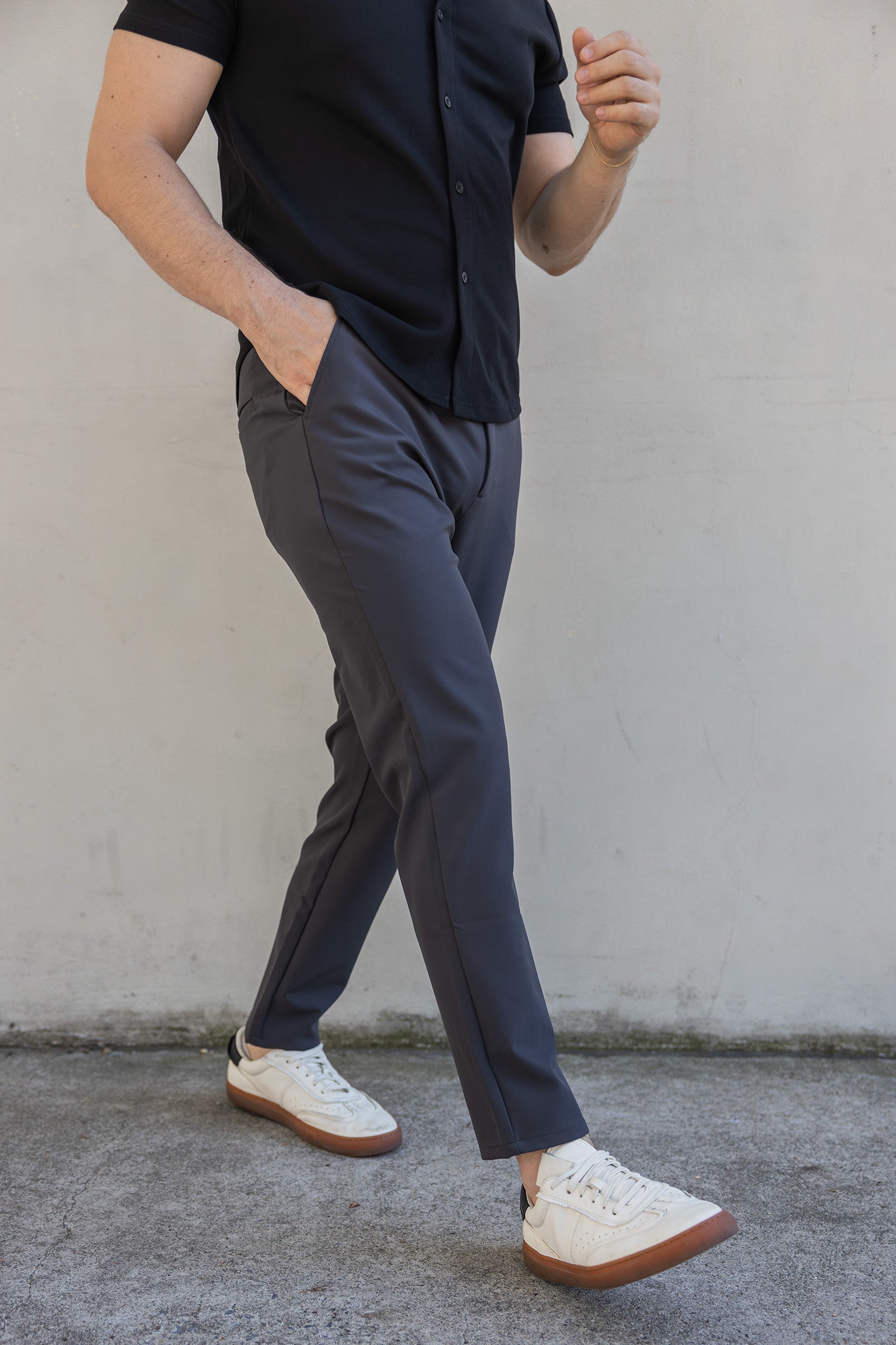 Super Stretch Performance Pants Charcoal