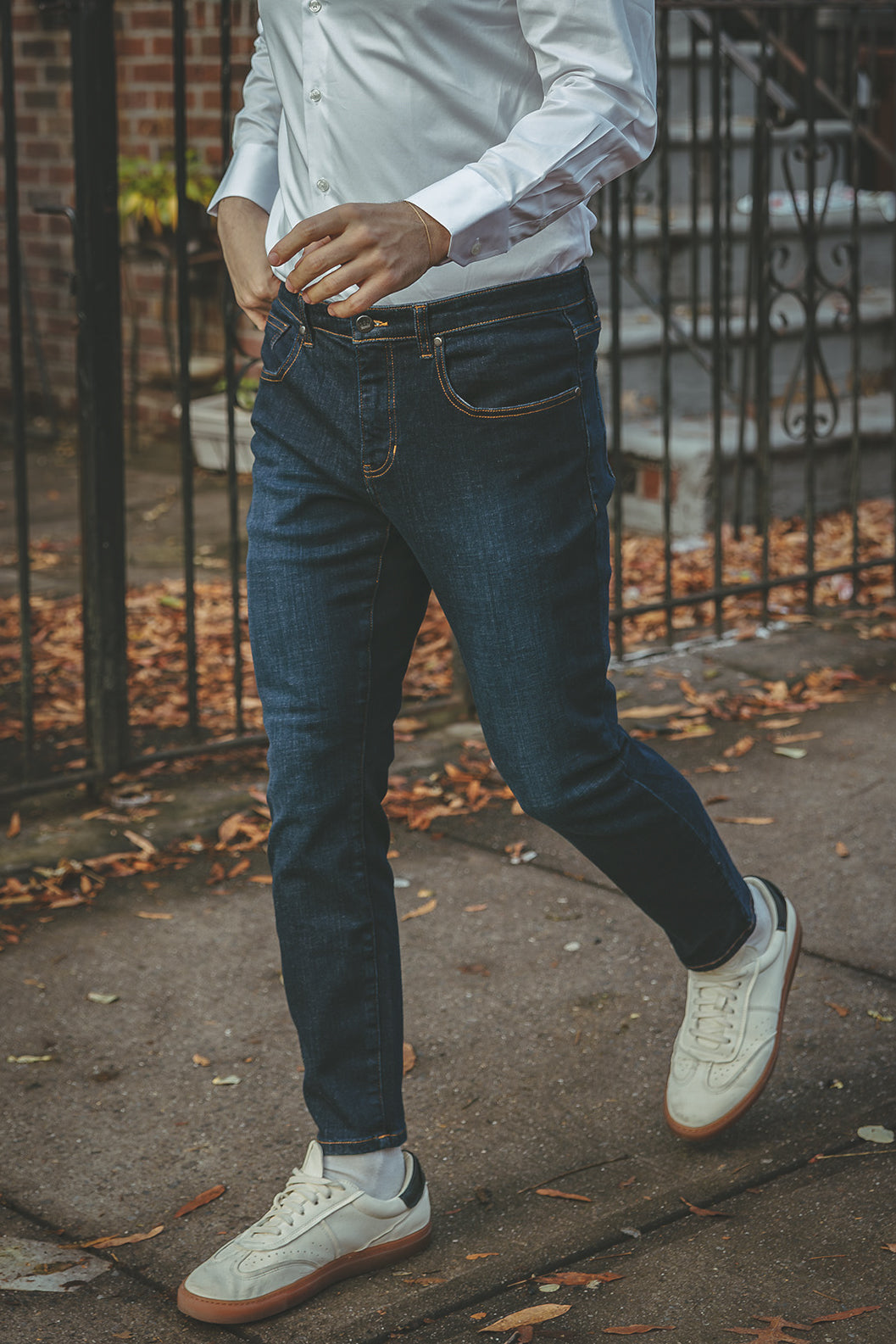 Core Extra Stretch Jeans Dark Wash