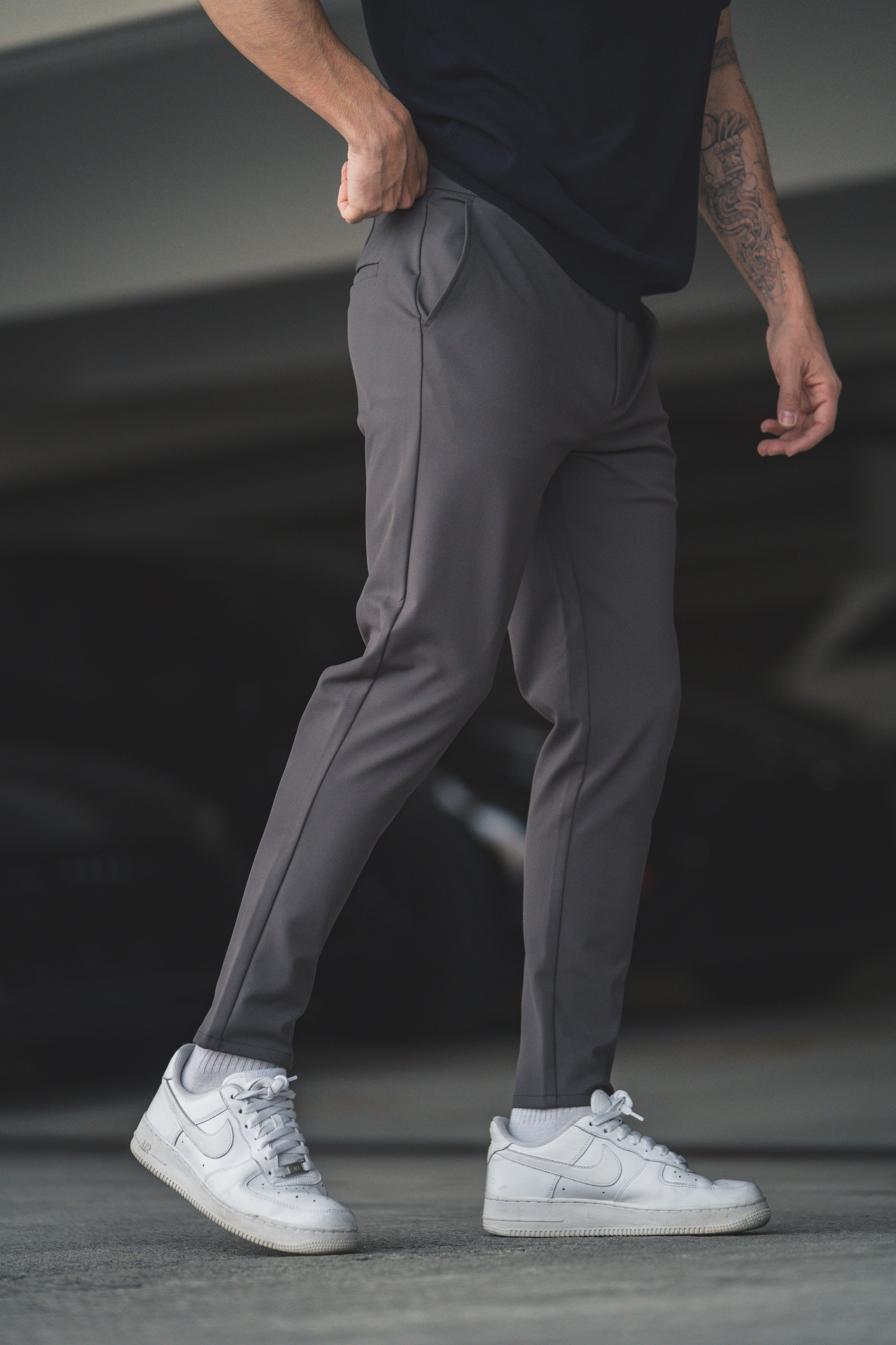 Super Stretch Performance Pants Charcoal