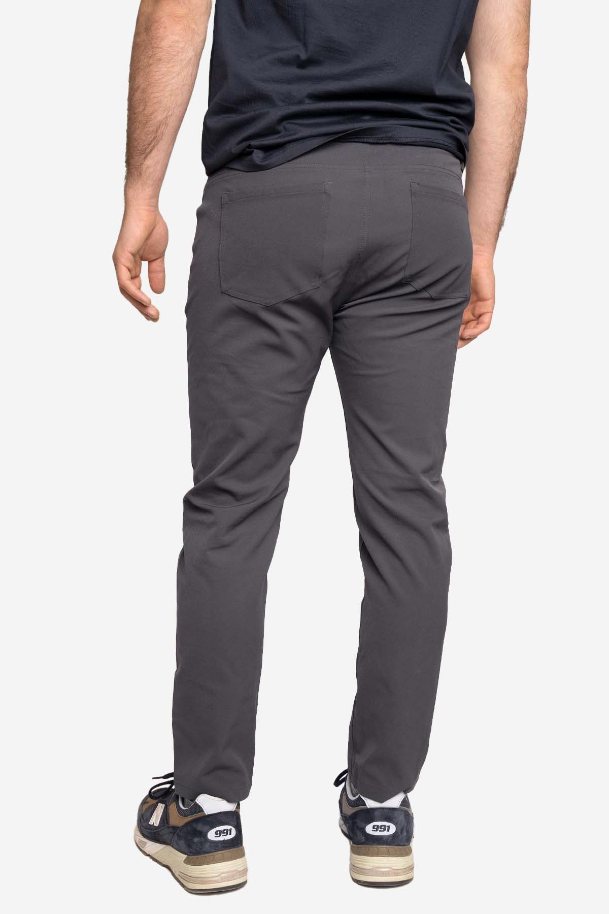 Super Stretch Performance Pants 5 Pocket Charcoal