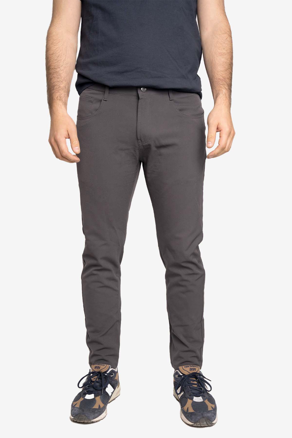 Super Stretch Performance Pants 5 Pocket Charcoal