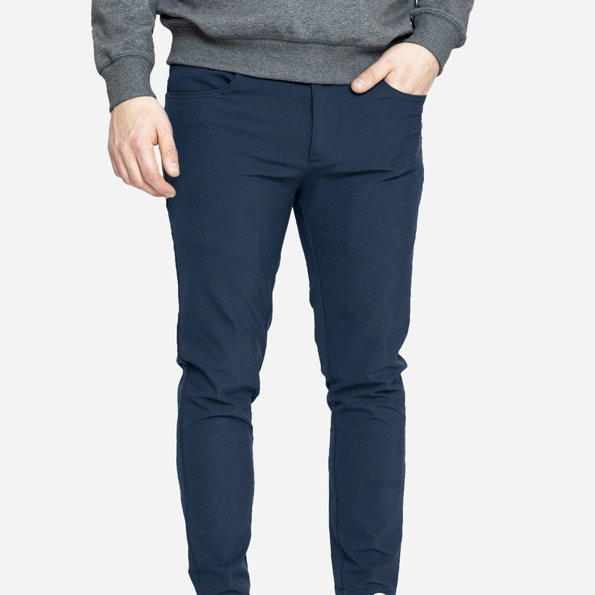 Super Stretch Performance Pants 5 Pocket Navy