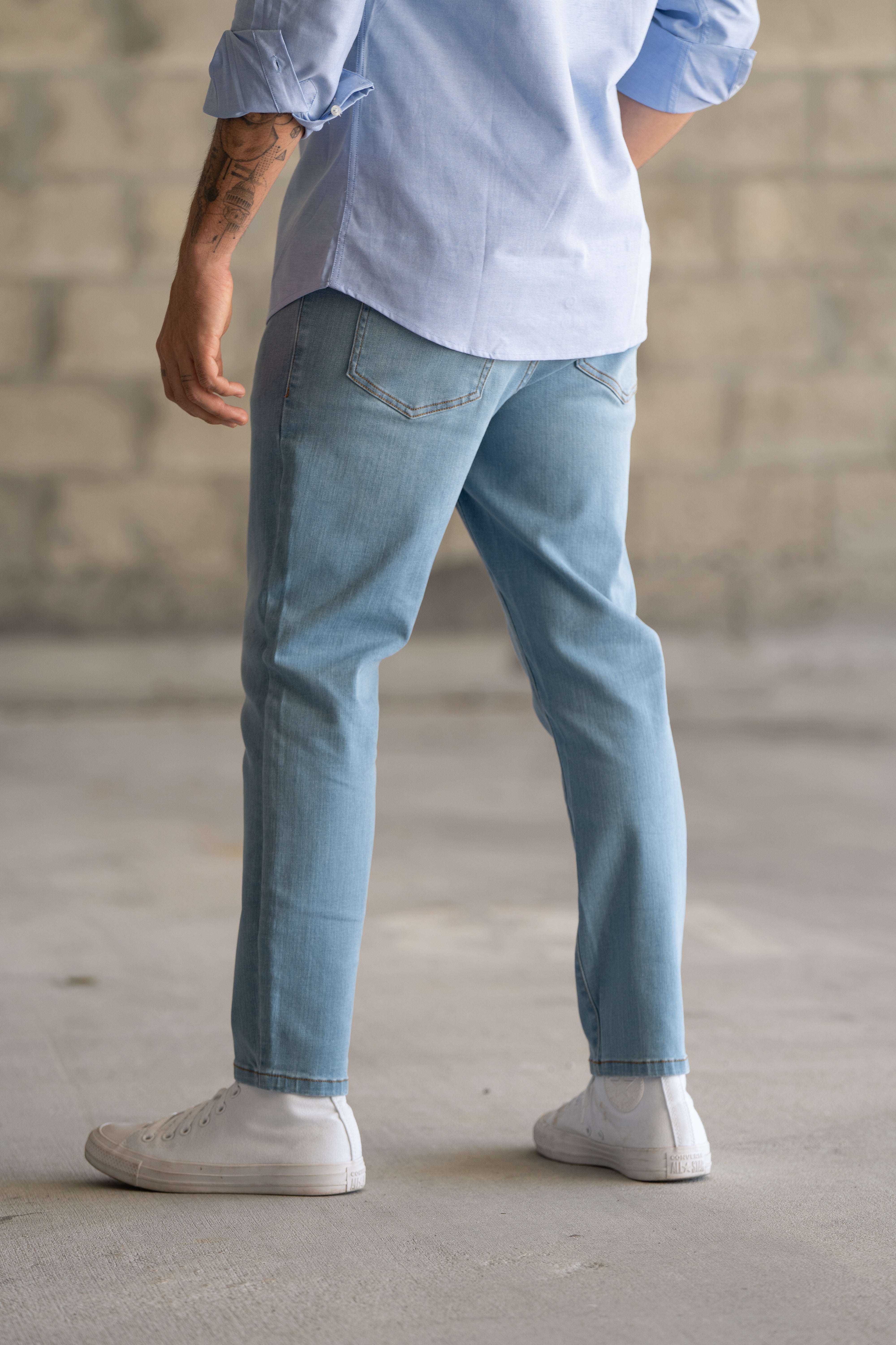 Core Extra Stretch Jeans Light Wash