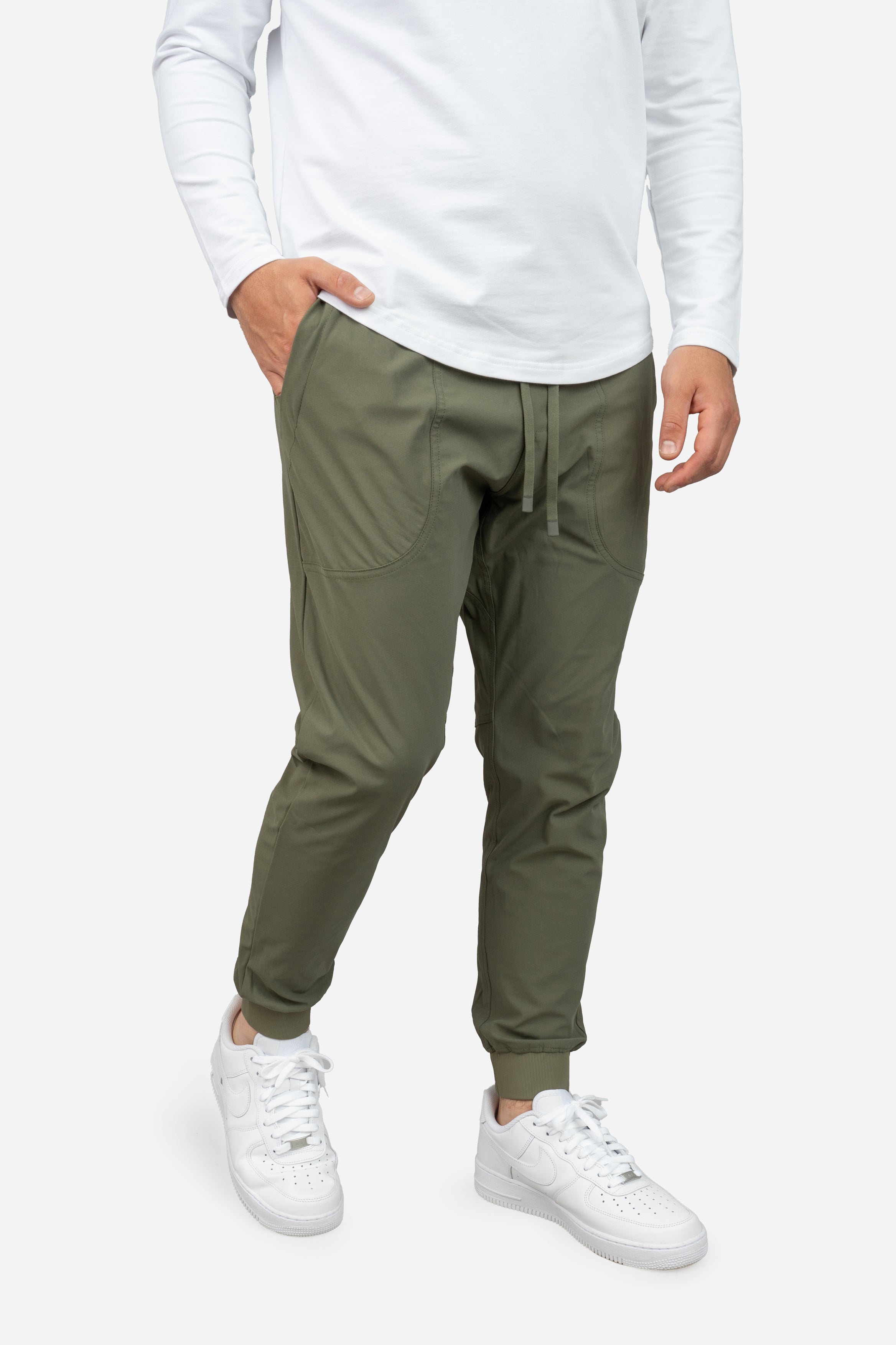 Pace Performance Jogger Olive