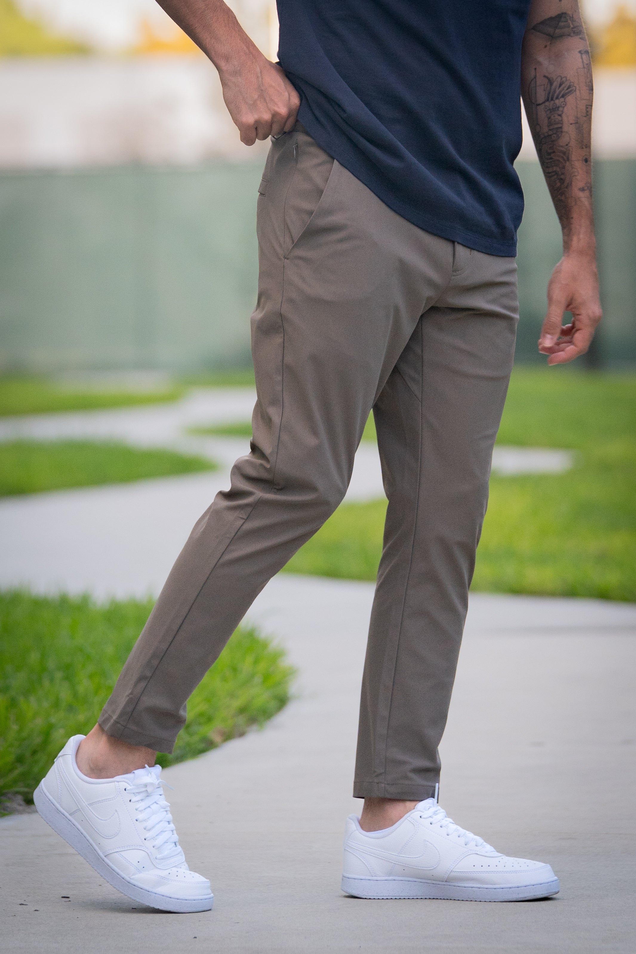 Pace Performance Pants Taupe