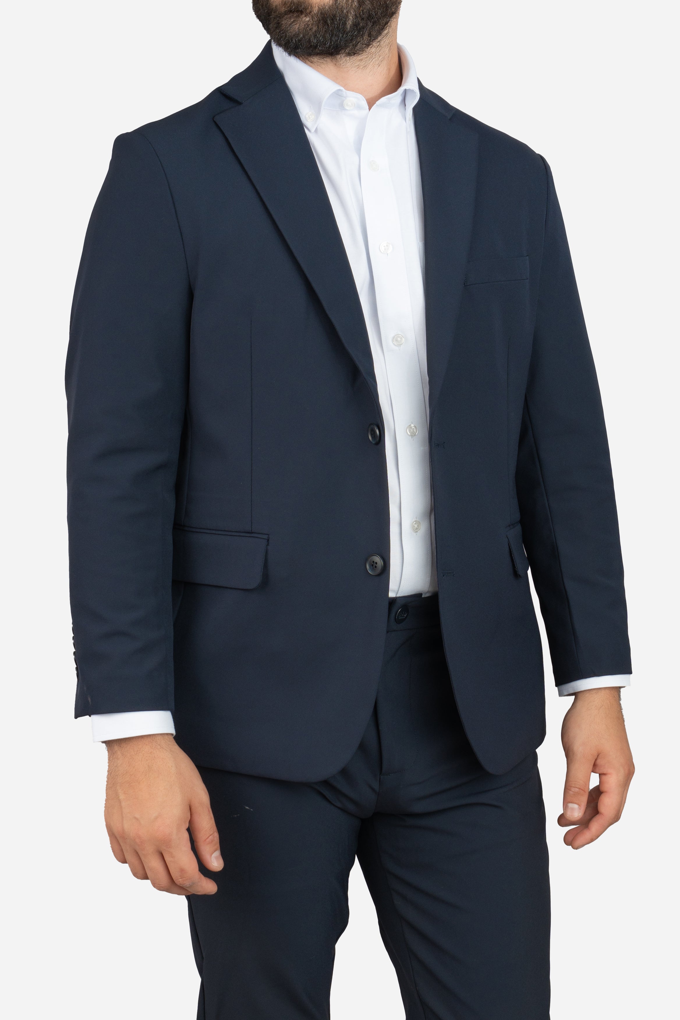 Super Stretch Suit Jacket Navy