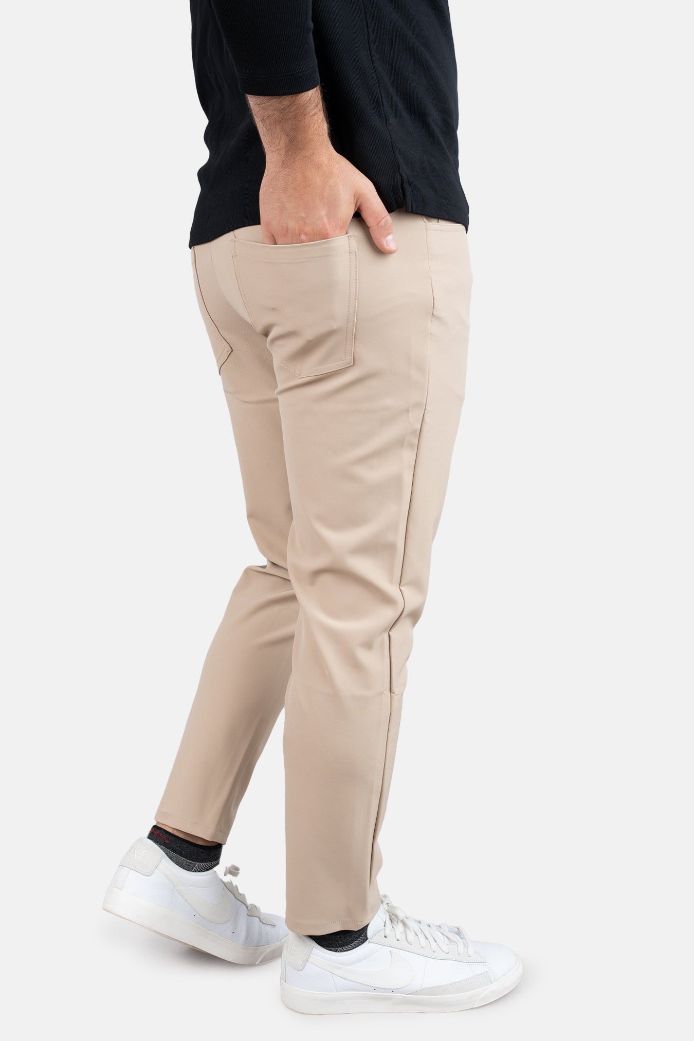 Super Stretch Performance Pants 5 Pocket Khaki