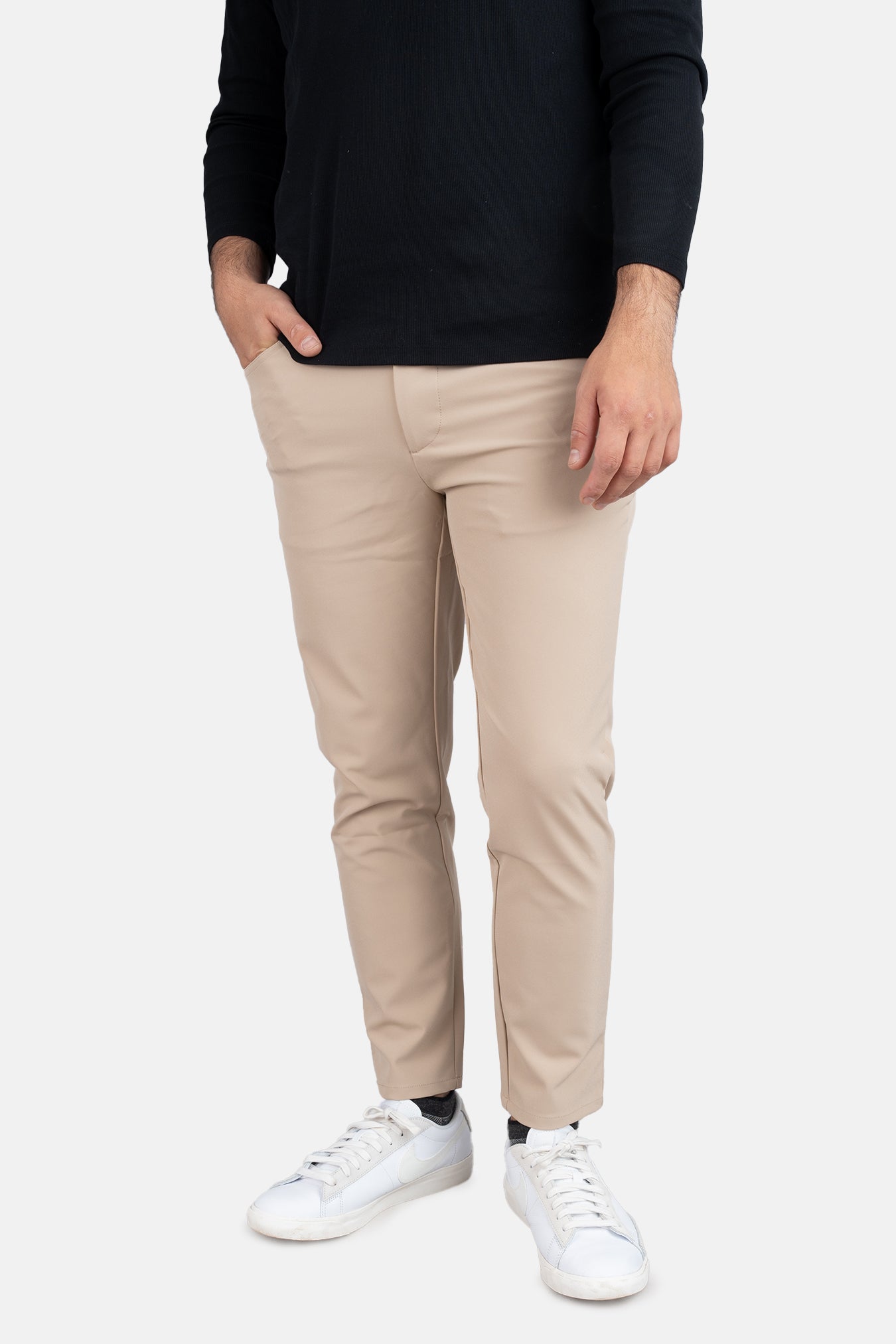 Super Stretch Performance Pants 5 Pocket Khaki