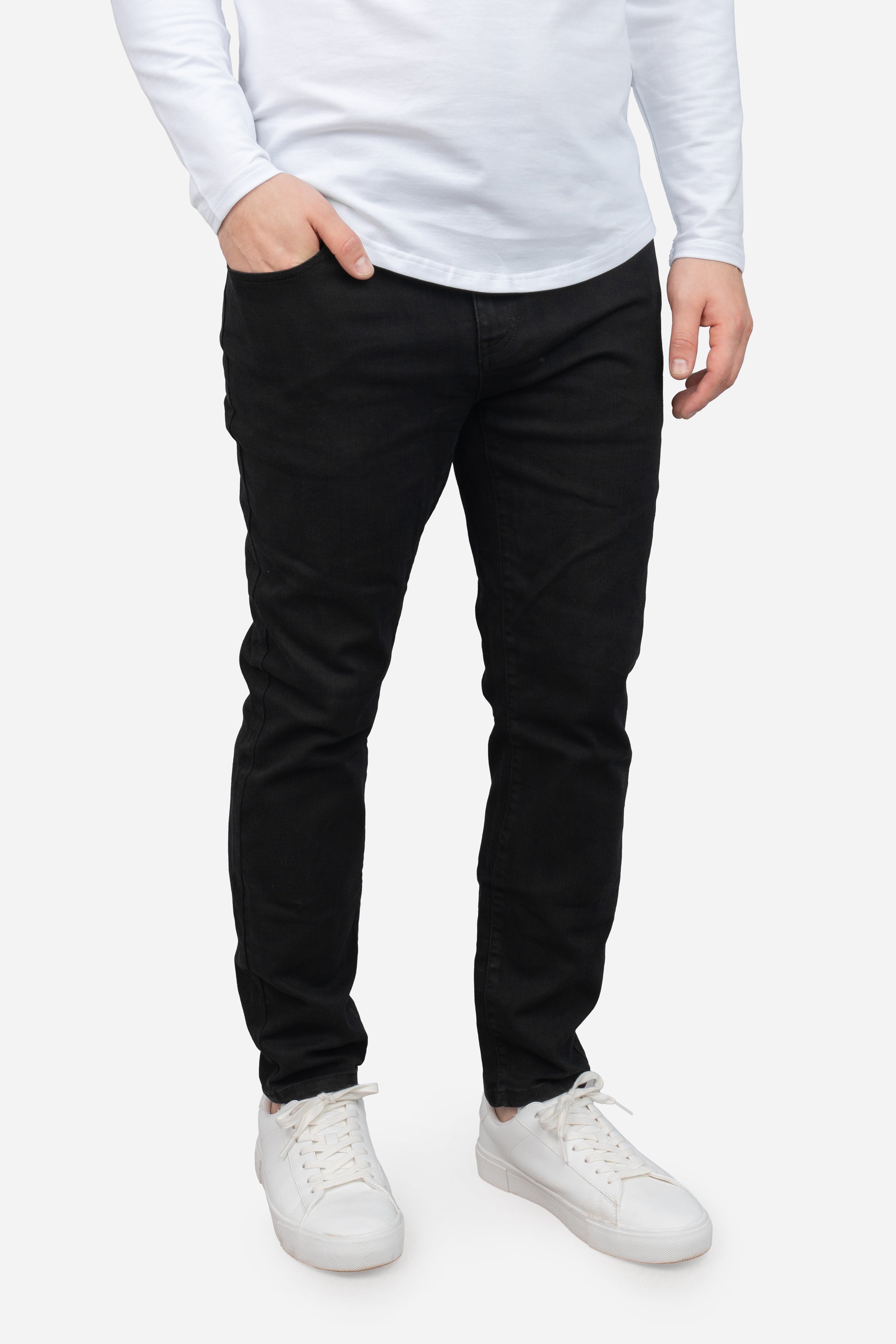 Core Extra Stretch Jeans Black