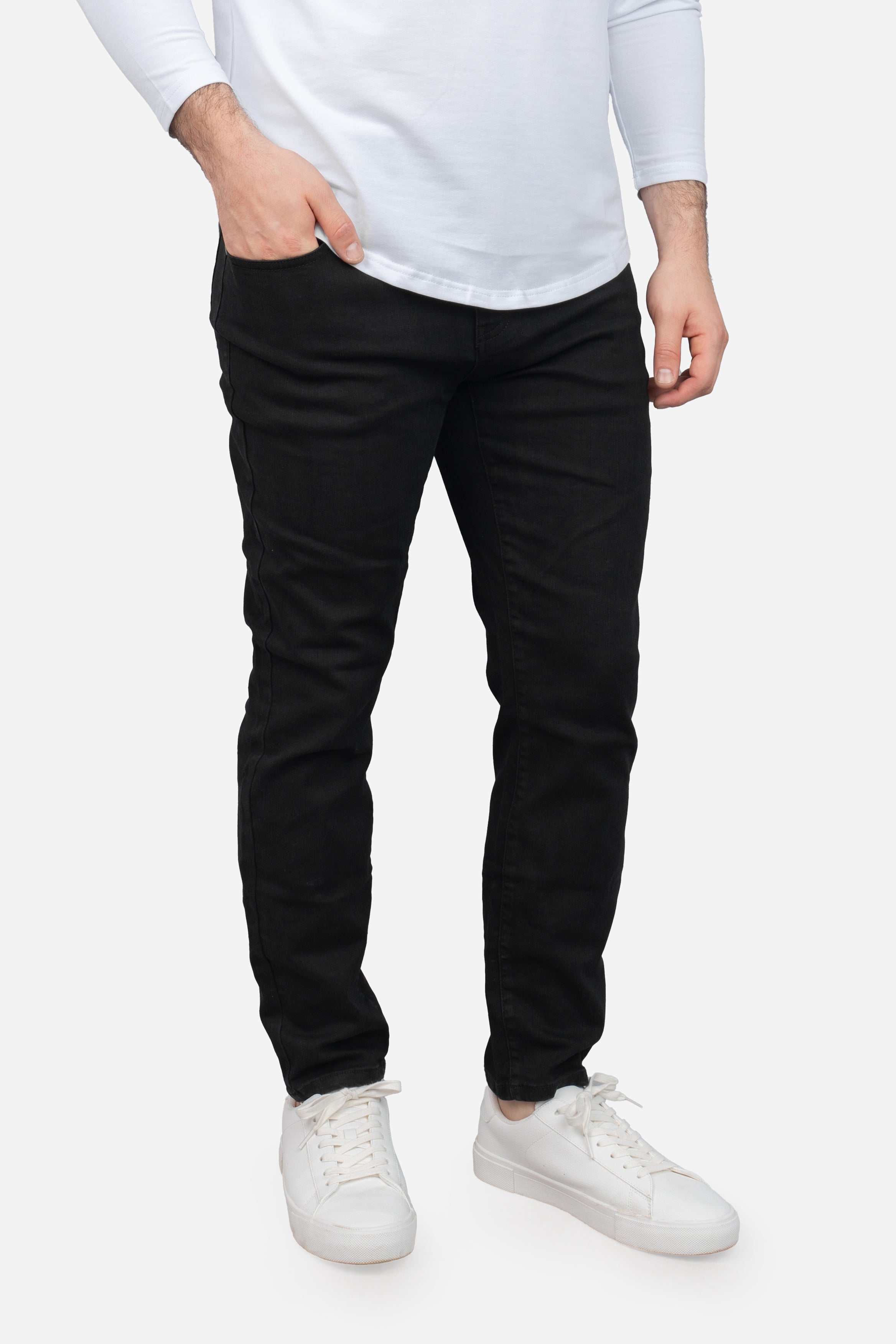 Core Extra Stretch Jeans Black