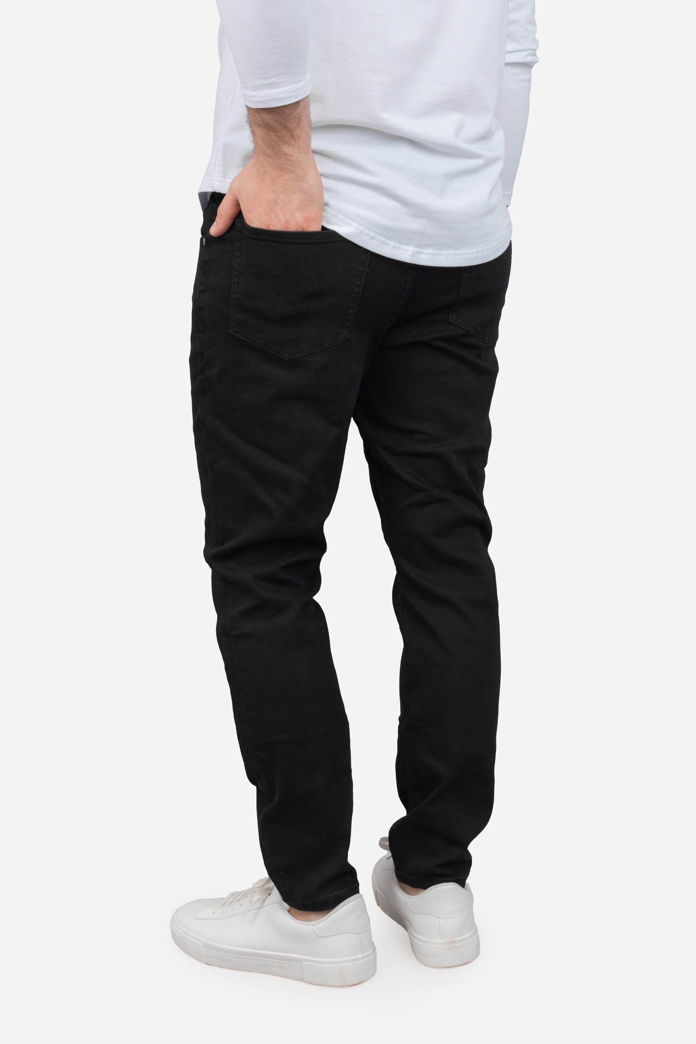 Core Extra Stretch Jeans Black