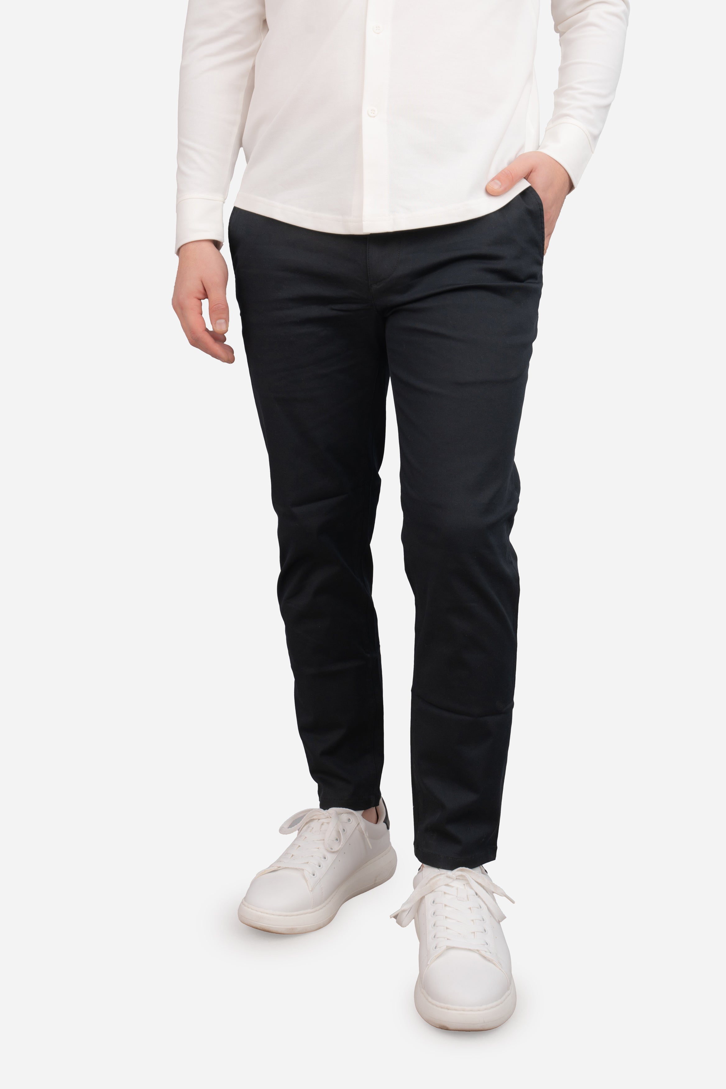 Extra Stretch Chino Black