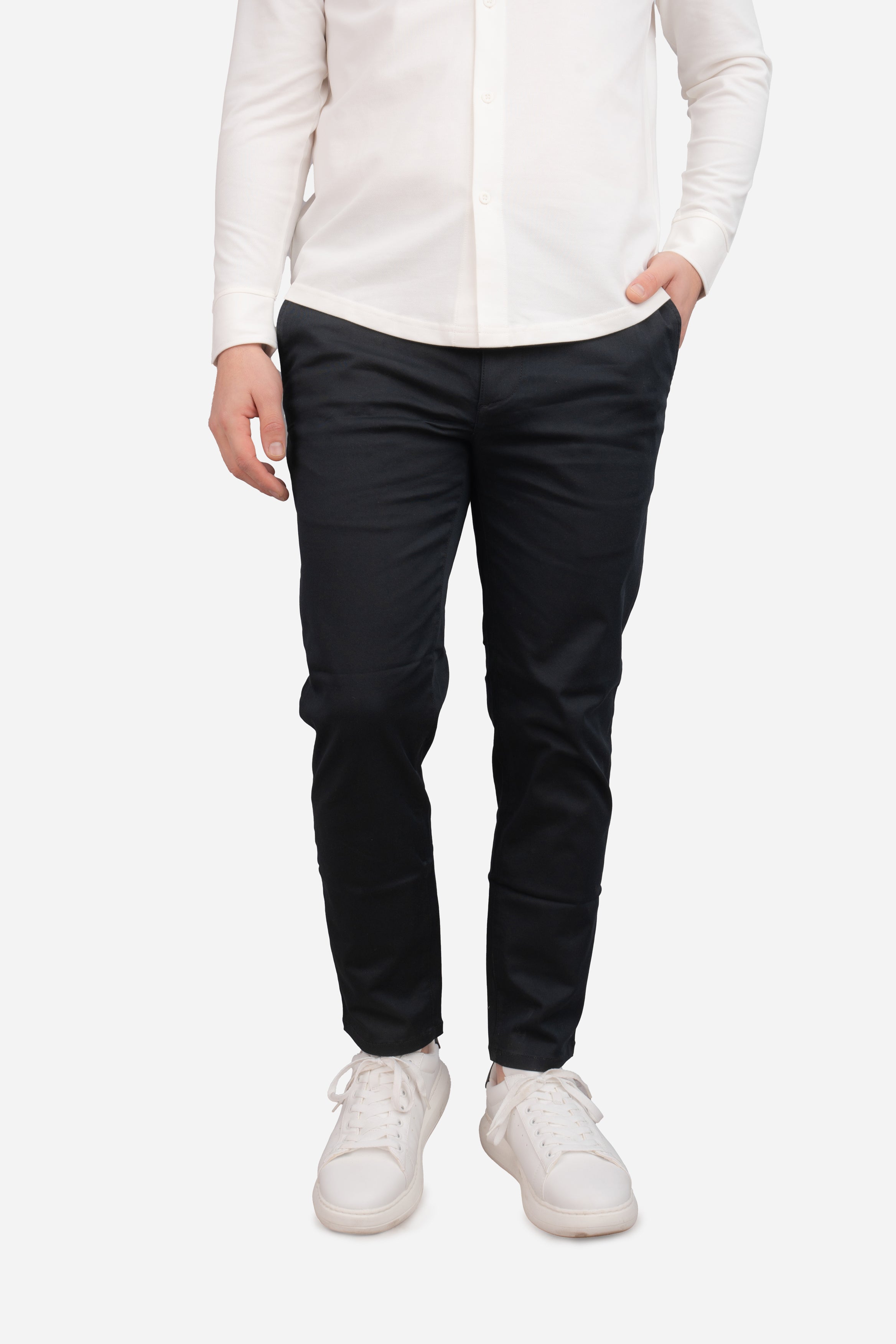 Extra Stretch Chino Black