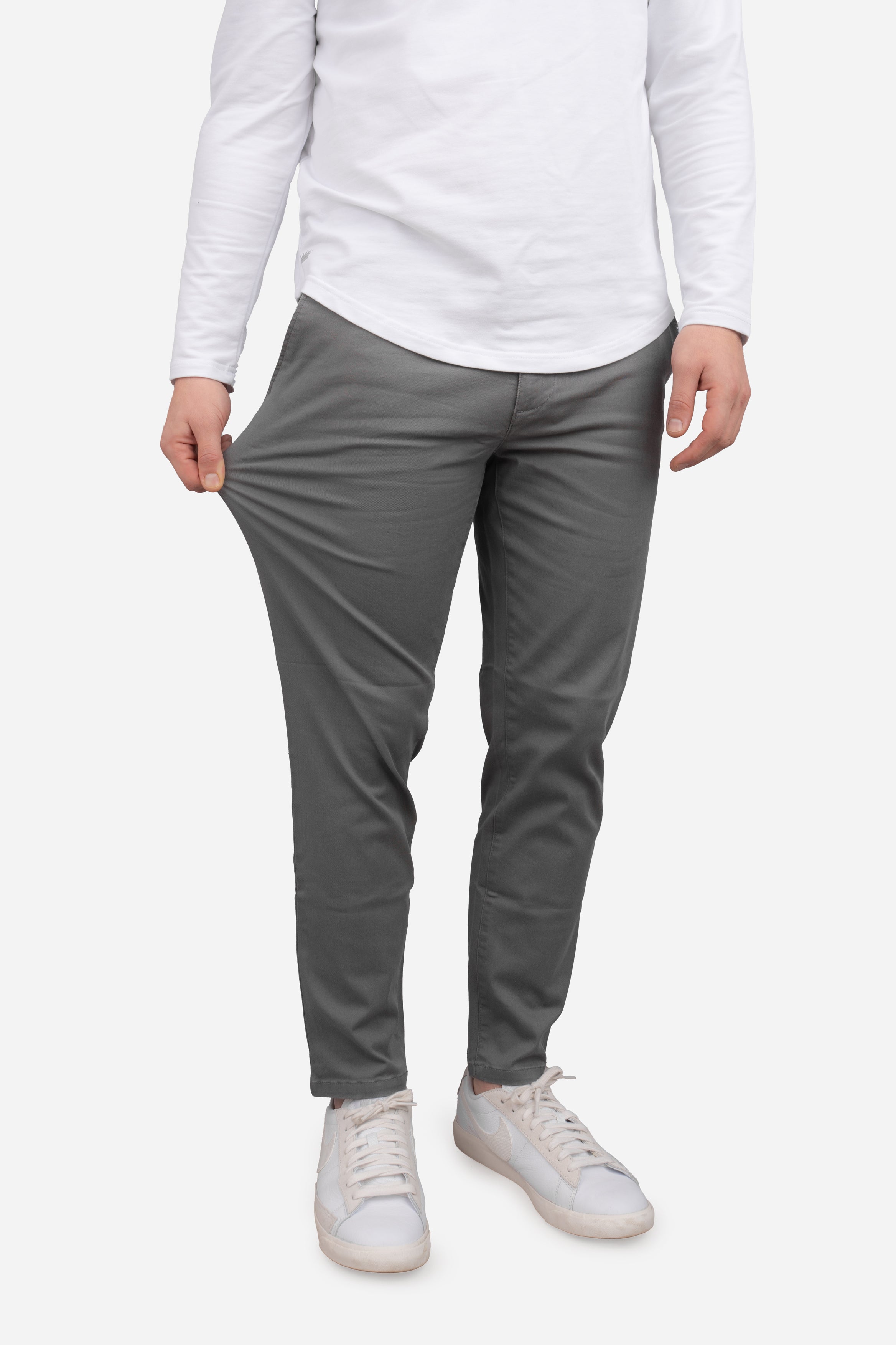 Extra Stretch Chino Gray