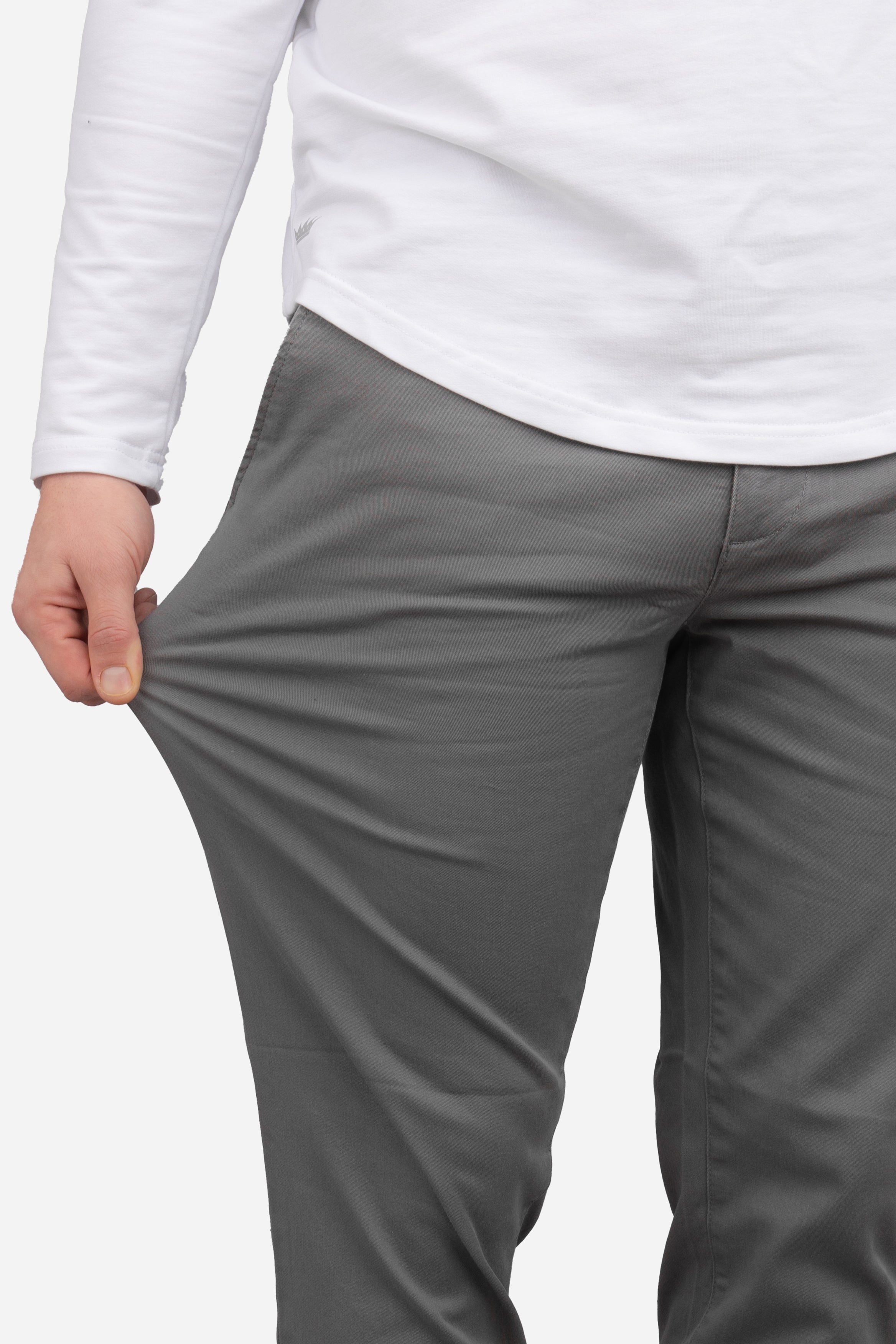 Extra Stretch Chino Gray