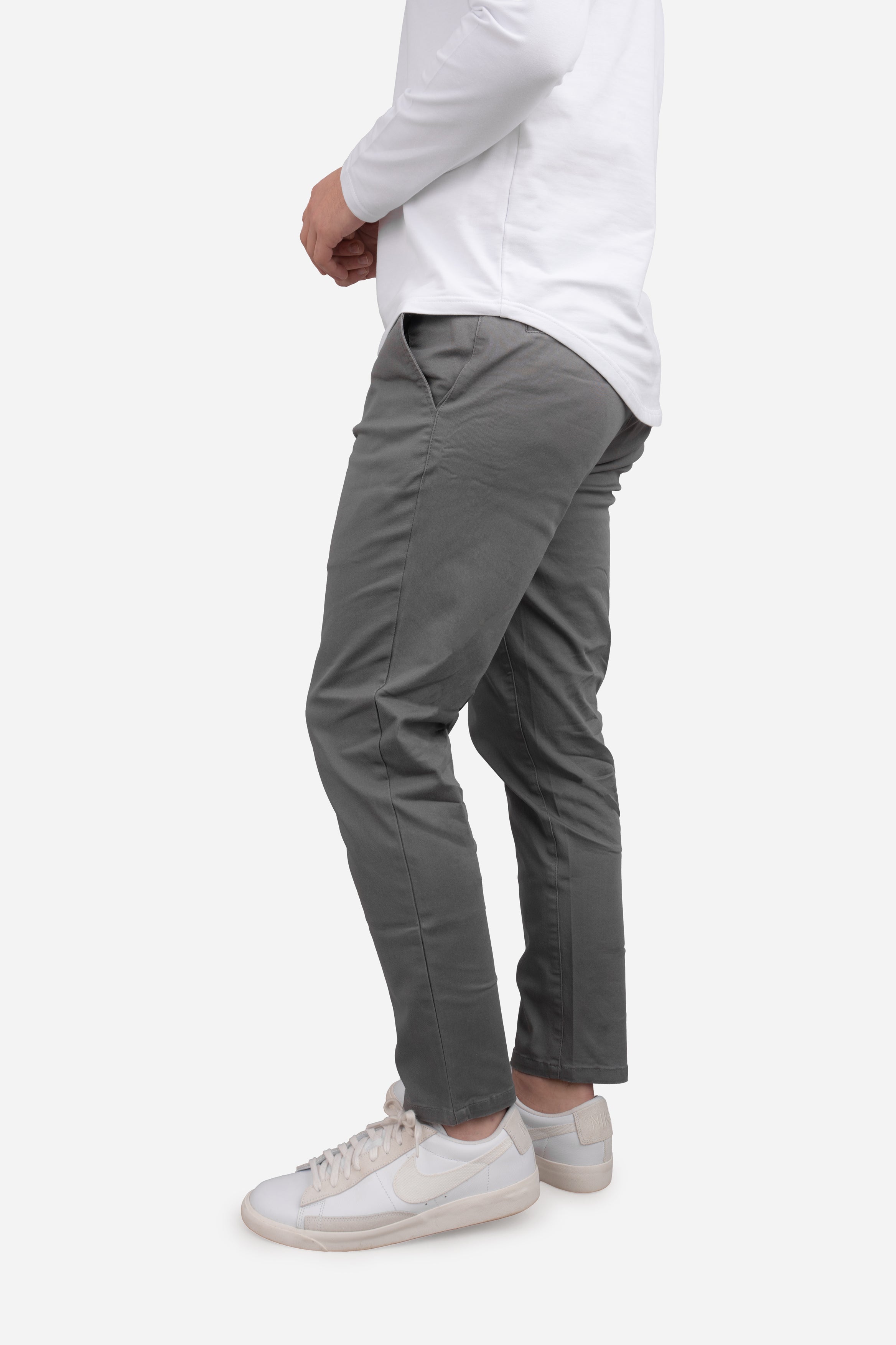 Extra Stretch Chino Gray