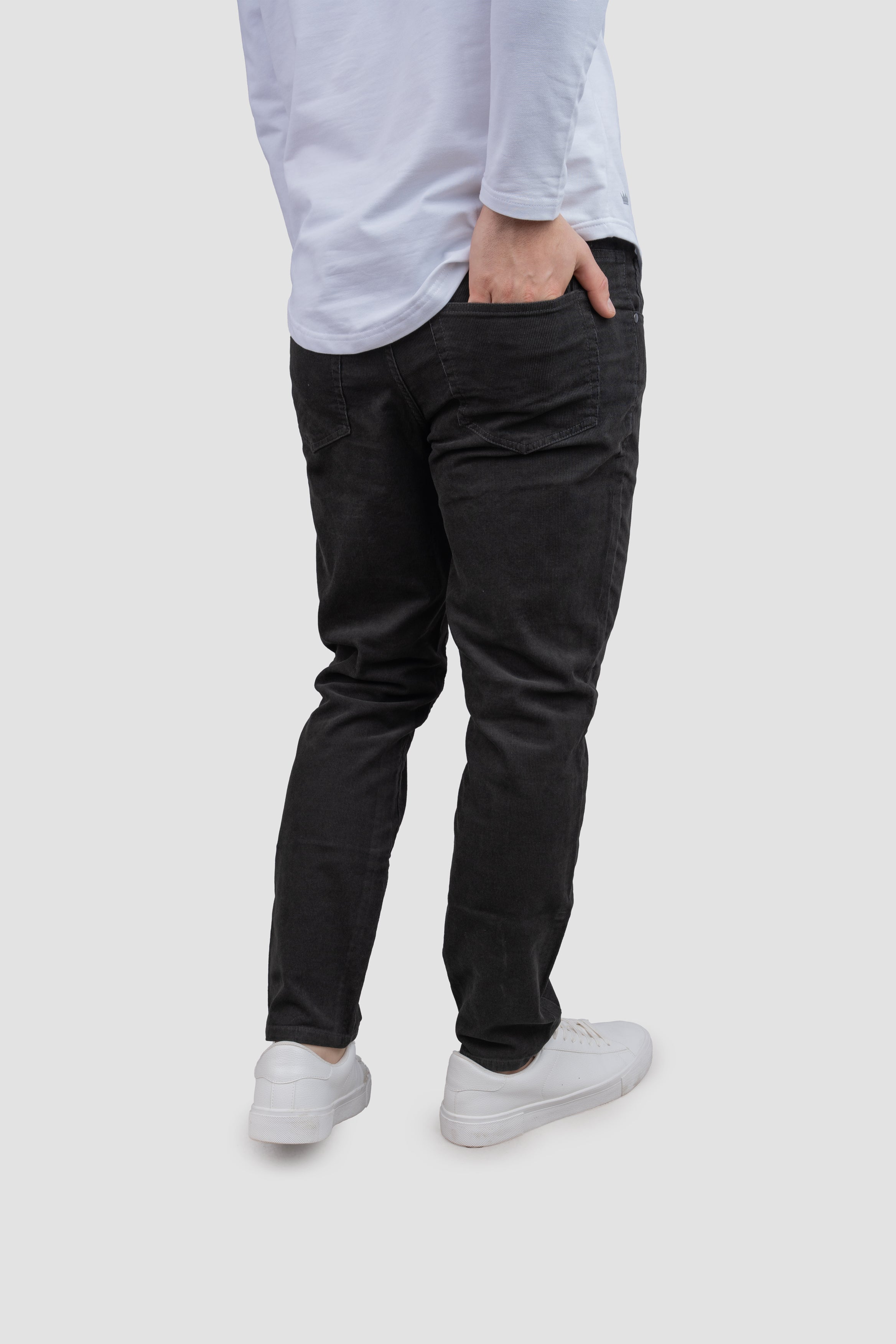 Stretch Cord 5 Pocket Pants Graphite