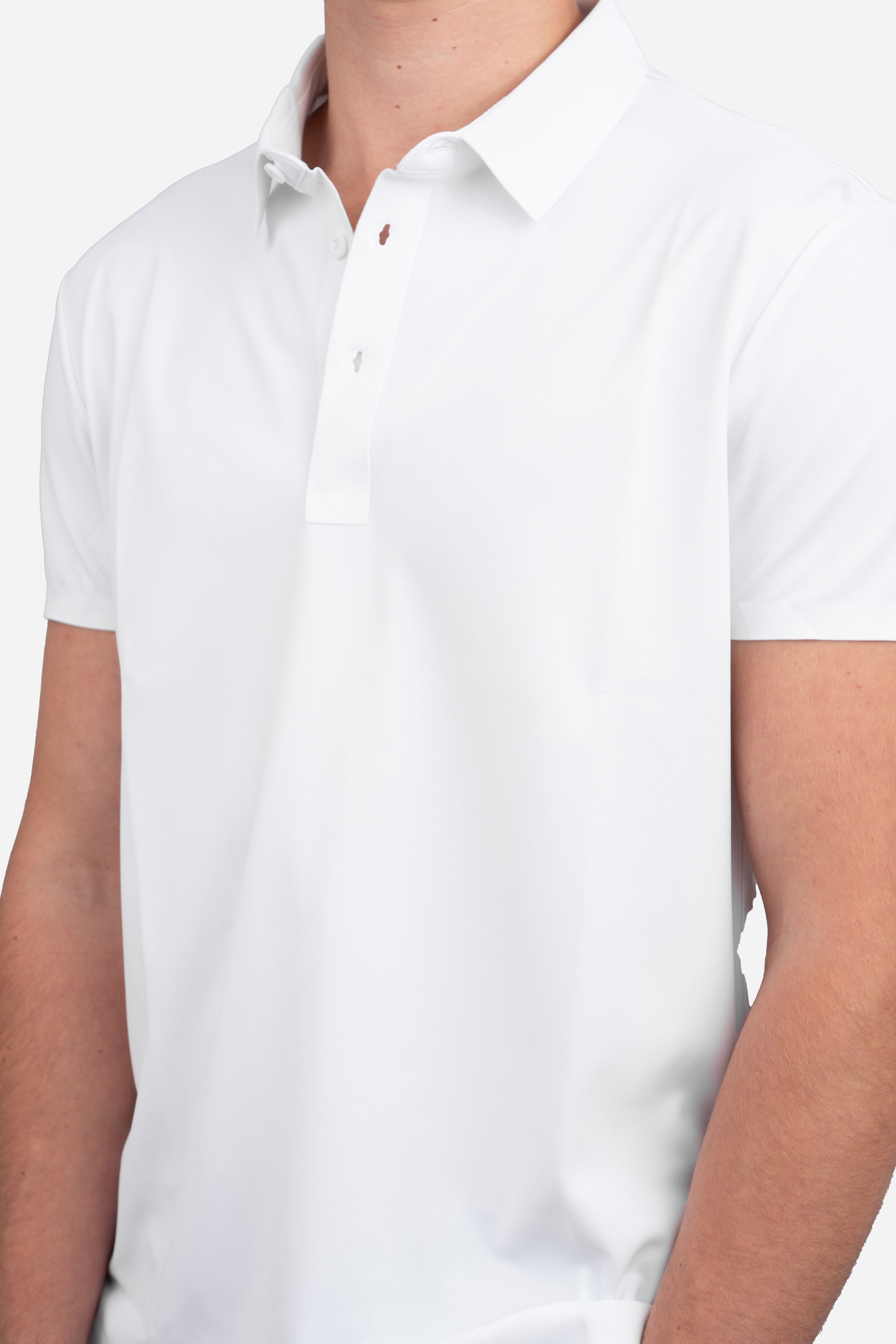 Tech Polo White