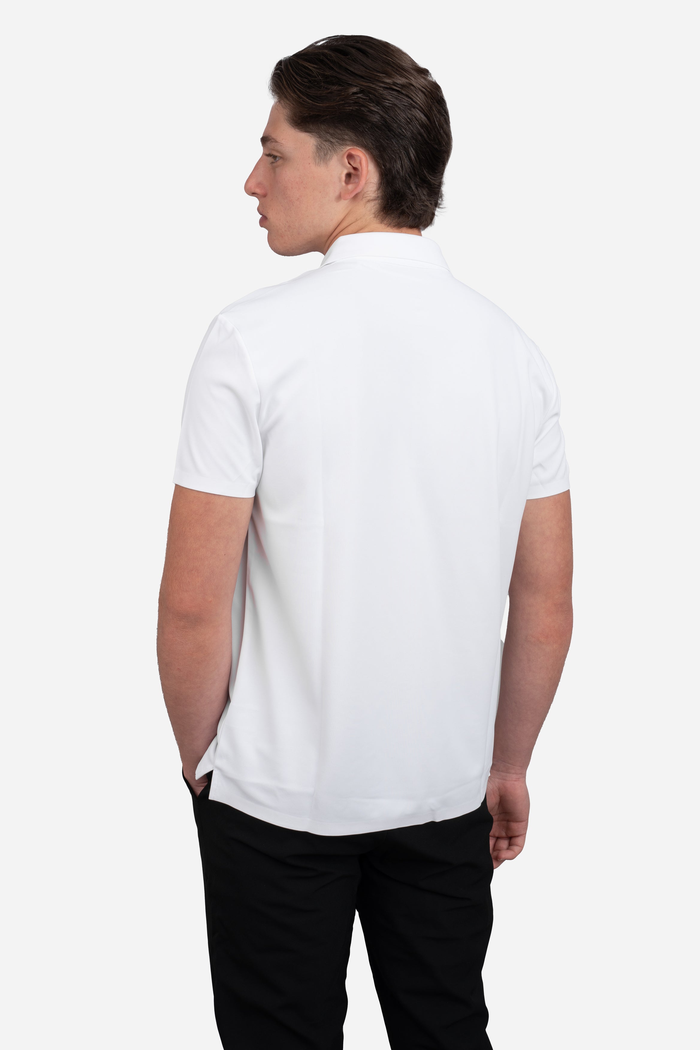 Tech Polo White